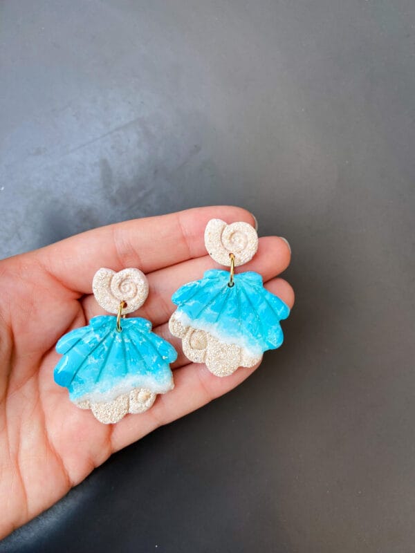 ⁦Amwag Earrings⁩ - الصورة ⁦4⁩