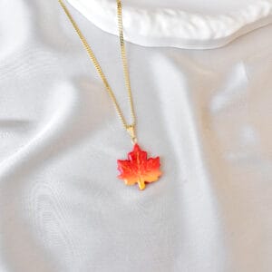 Fall Leaf Necklace