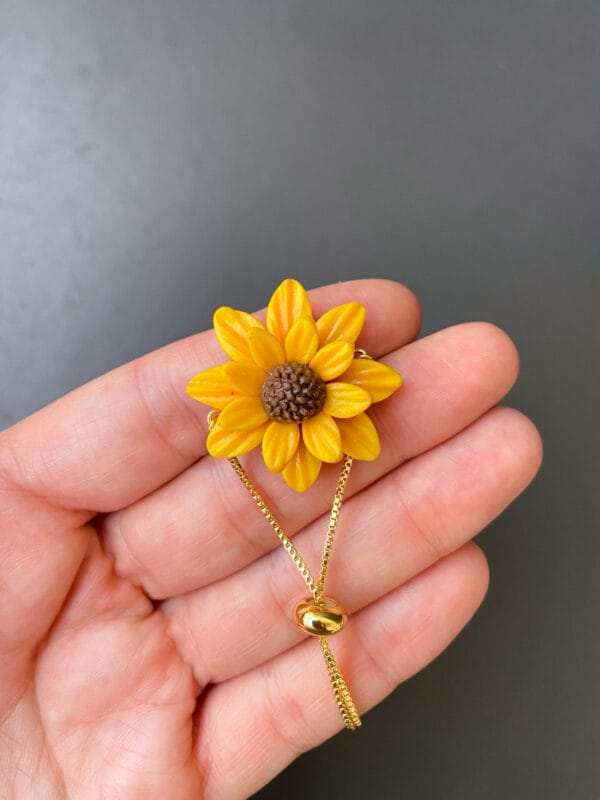 ⁦Sunflower Bracelet⁩ - الصورة ⁦4⁩