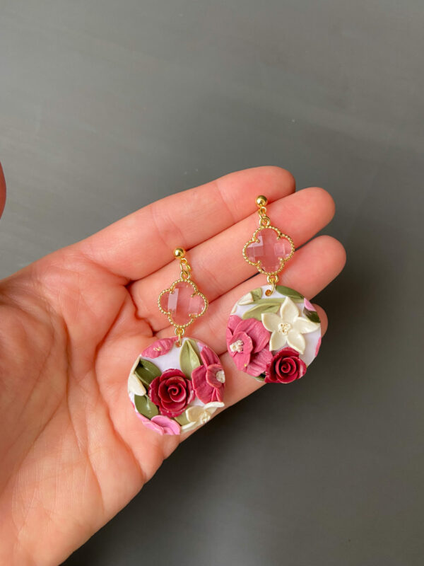 ⁦Flora Earrings⁩ - الصورة ⁦2⁩