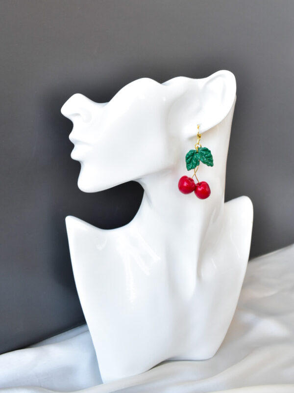 ⁦Cherries Earrings⁩ - الصورة ⁦6⁩