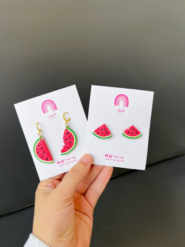 ⁦Watermelon Earrings⁩ - الصورة ⁦2⁩