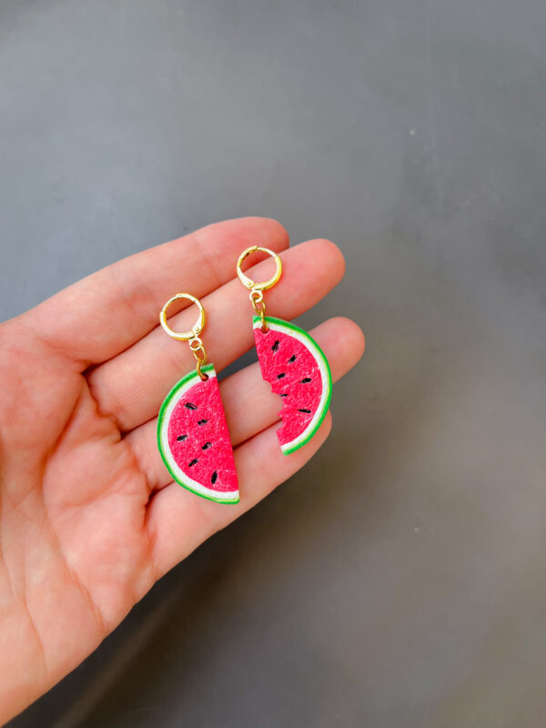⁦Watermelon Earrings⁩ - الصورة ⁦3⁩