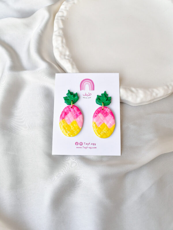 ⁦Pineapple Earrings⁩ - الصورة ⁦2⁩