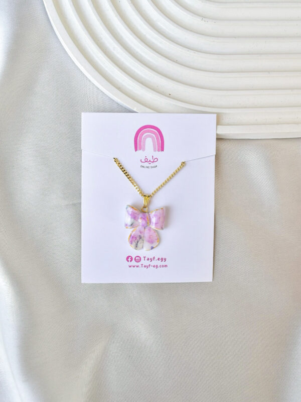⁦Summer Bows Necklace⁩ - الصورة ⁦11⁩