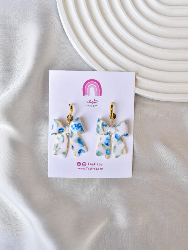 ⁦Summer Bows Earrings⁩ - الصورة ⁦8⁩