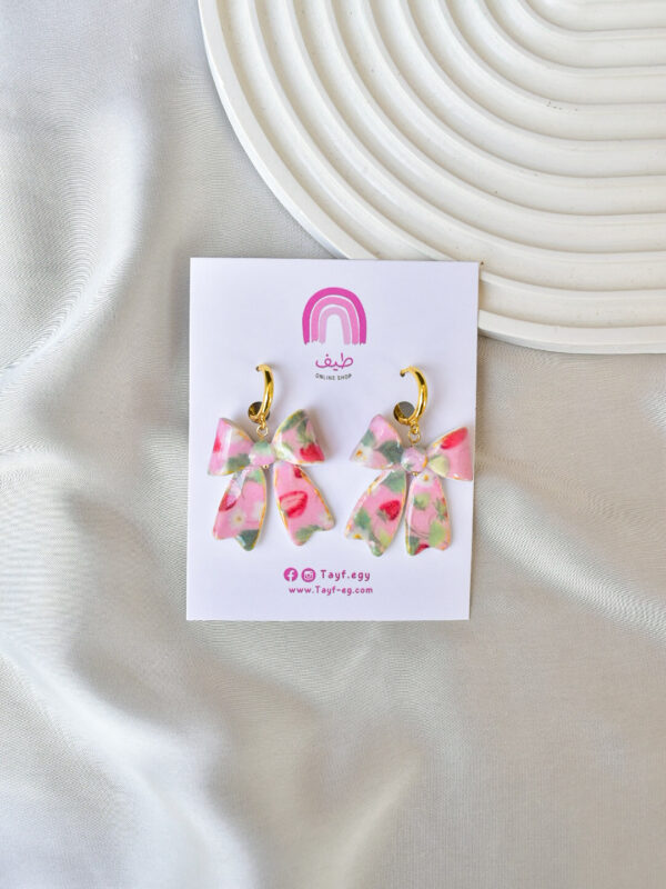 ⁦Summer Bows Earrings⁩ - الصورة ⁦9⁩