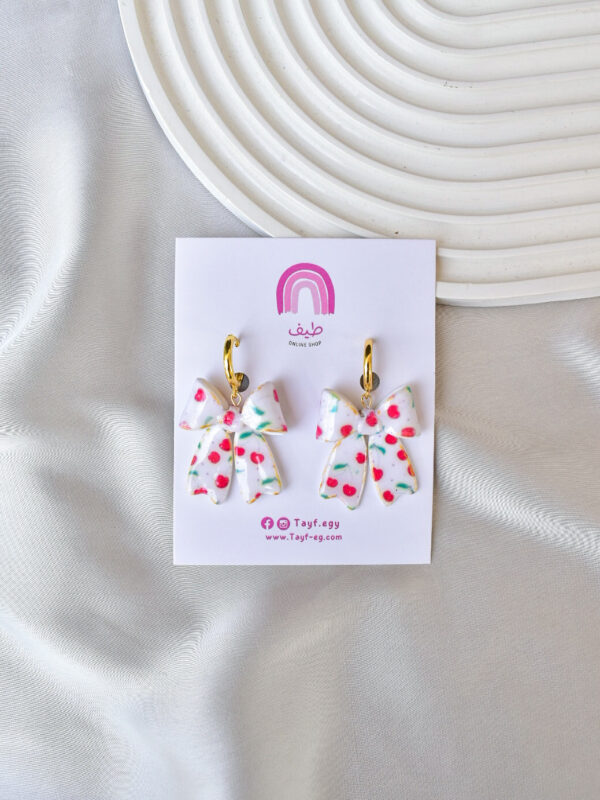 ⁦Summer Bows Earrings⁩ - الصورة ⁦10⁩