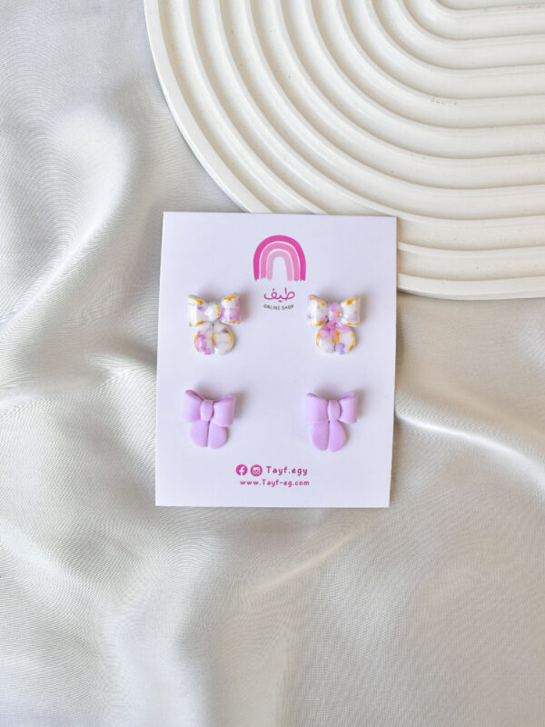 ⁦Summer Mini Bows Earrings⁩ - الصورة ⁦8⁩