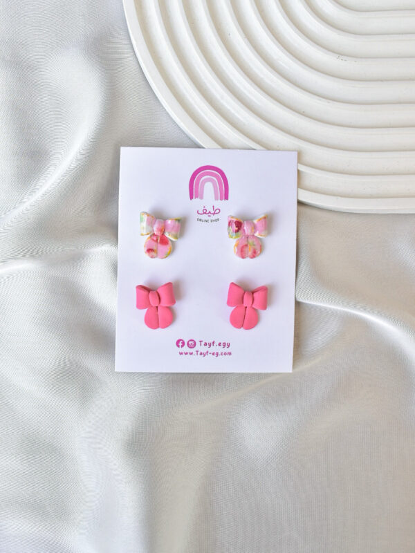 ⁦Summer Mini Bows Earrings⁩ - الصورة ⁦7⁩
