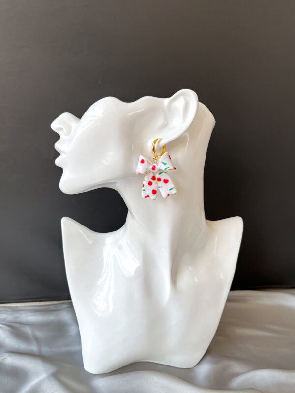 ⁦Summer Bows Earrings⁩ - الصورة ⁦4⁩