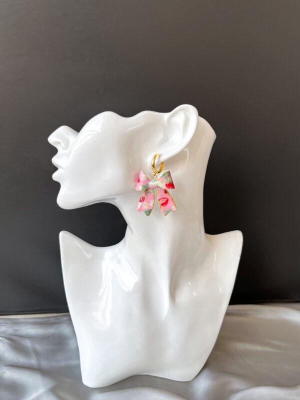 ⁦Summer Bows Earrings⁩ - الصورة ⁦3⁩