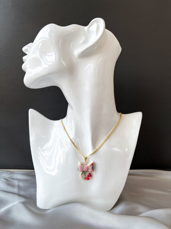 ⁦Summer Bows Necklace⁩ - الصورة ⁦5⁩