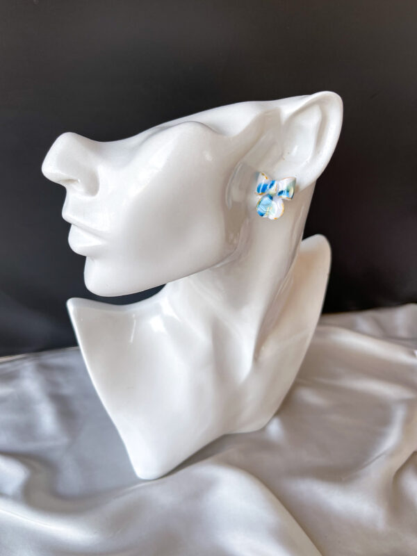 ⁦Summer Mini Bows Earrings⁩ - الصورة ⁦2⁩